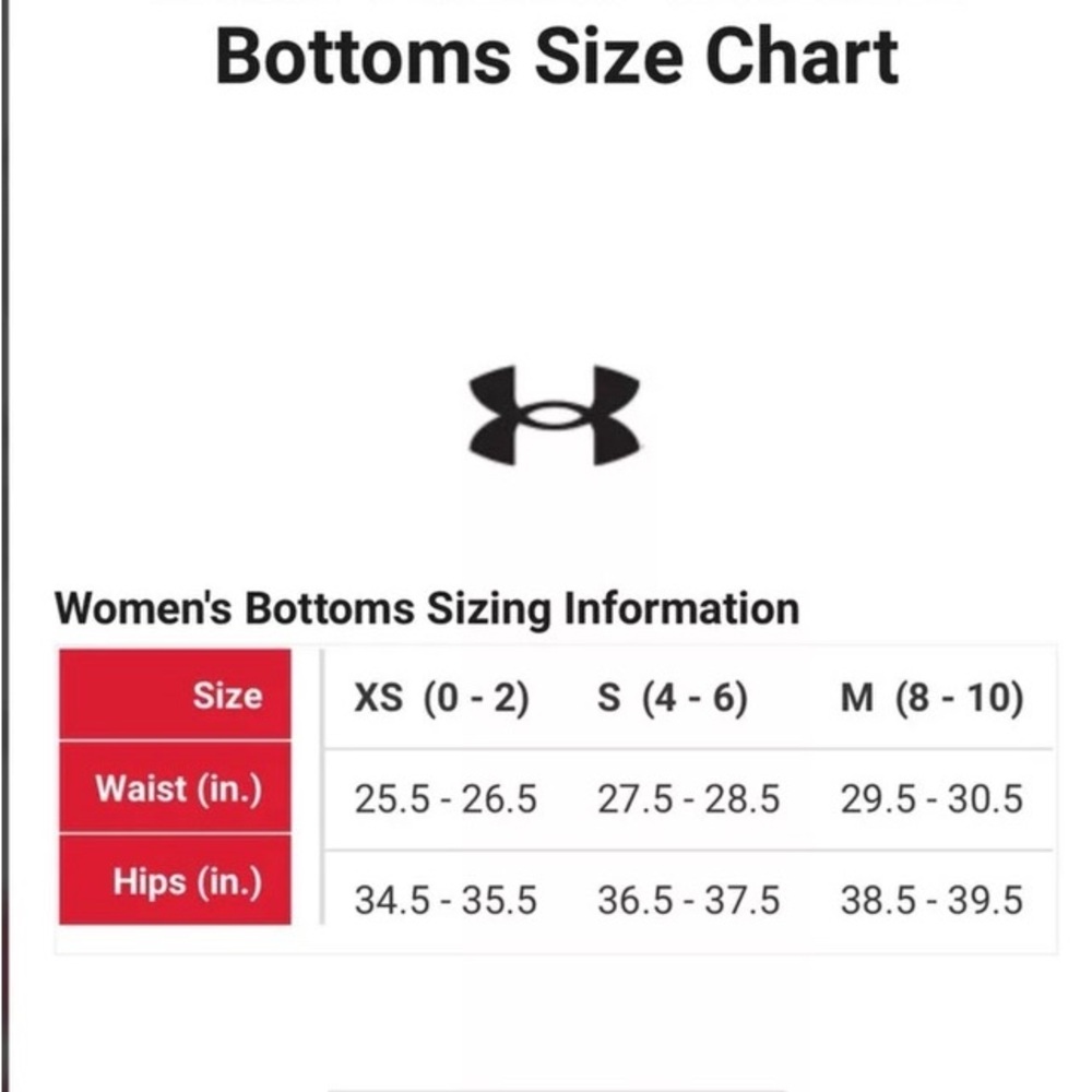 Under Armour Leggings pants Graphic Taping Sides NWT new women’s - Picture 10 of 12